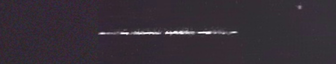Unprocessed fireball image