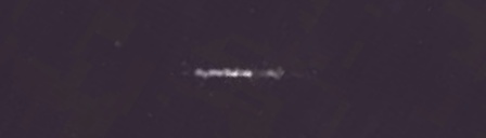 Unprocessed fireball image