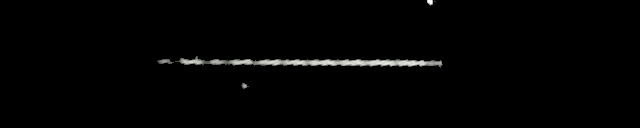 Processed fireball image