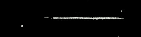 Processed fireball image