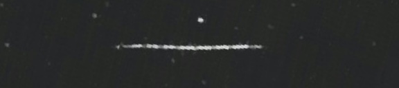 Unprocessed fireball image