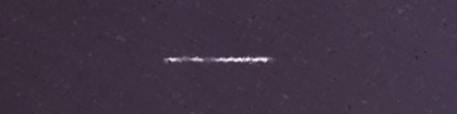 Unprocessed fireball image