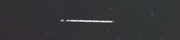 Unprocessed fireball image