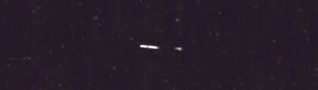Unprocessed fireball image