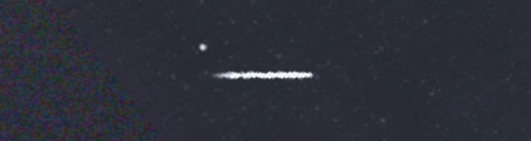 Unprocessed fireball image