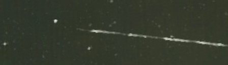 Unprocessed fireball image