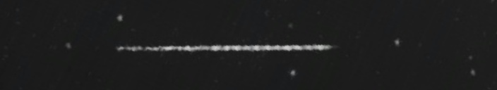 Unprocessed fireball image