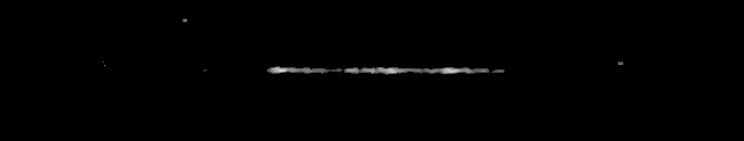 Processed fireball image