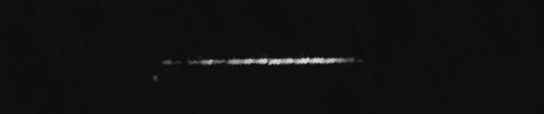 Unprocessed fireball image