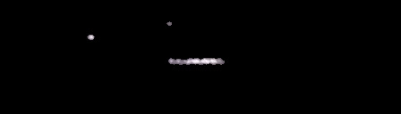 Processed fireball image