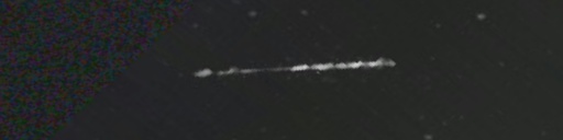 Unprocessed fireball image