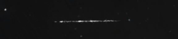 Unprocessed fireball image