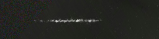 Unprocessed fireball image