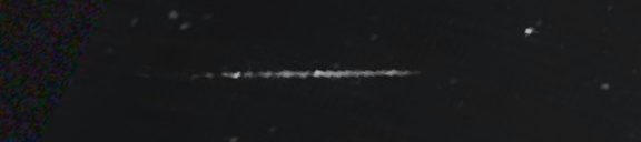 Unprocessed fireball image