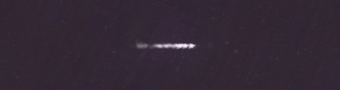 Unprocessed fireball image