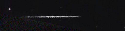 Unprocessed fireball image