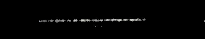 Processed fireball image