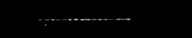 Processed fireball image