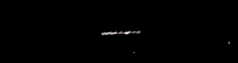 Processed fireball image