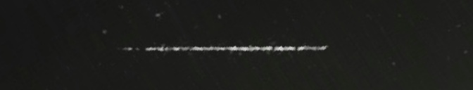 Unprocessed fireball image