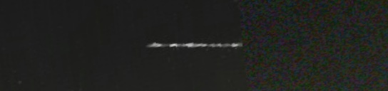 Unprocessed fireball image