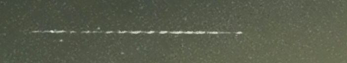 Unprocessed fireball image