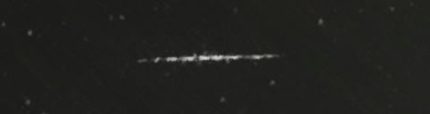 Unprocessed fireball image