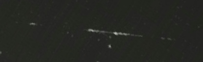 Unprocessed fireball image