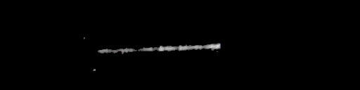 Processed fireball image