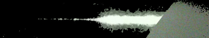 Processed fireball image