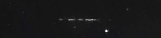 Unprocessed fireball image