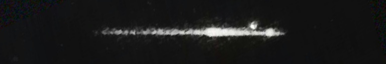 Unprocessed fireball image