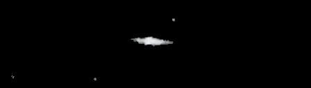 Processed fireball image