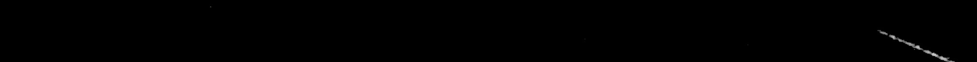 Processed fireball image