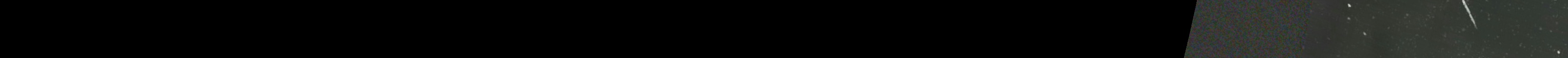 Unprocessed fireball image