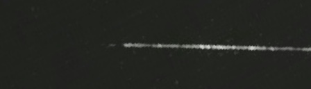 Unprocessed fireball image