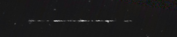 Unprocessed fireball image