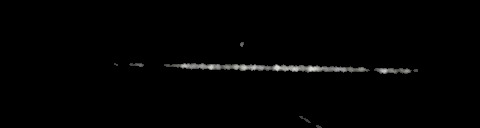 Processed fireball image