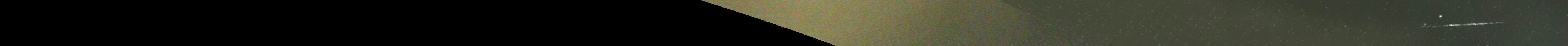 Unprocessed fireball image