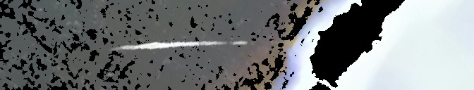 Processed fireball image