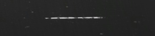 Unprocessed fireball image