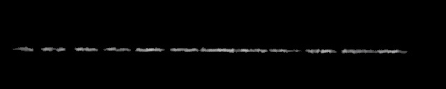 Processed fireball image