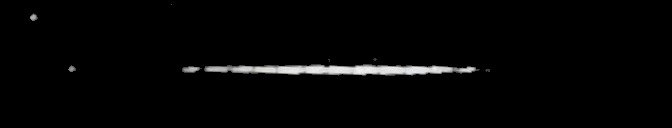 Processed fireball image