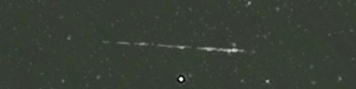 Unprocessed fireball image