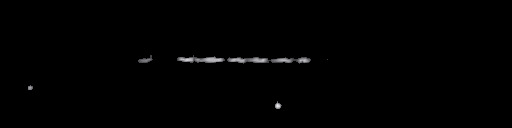 Processed fireball image