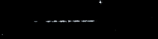 Processed fireball image