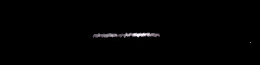 Processed fireball image