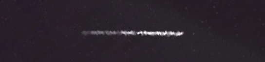 Unprocessed fireball image