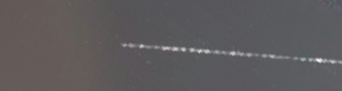 Unprocessed fireball image