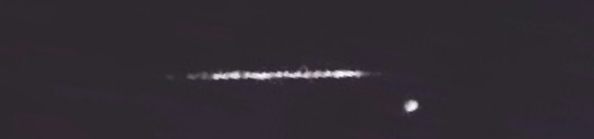 Unprocessed fireball image